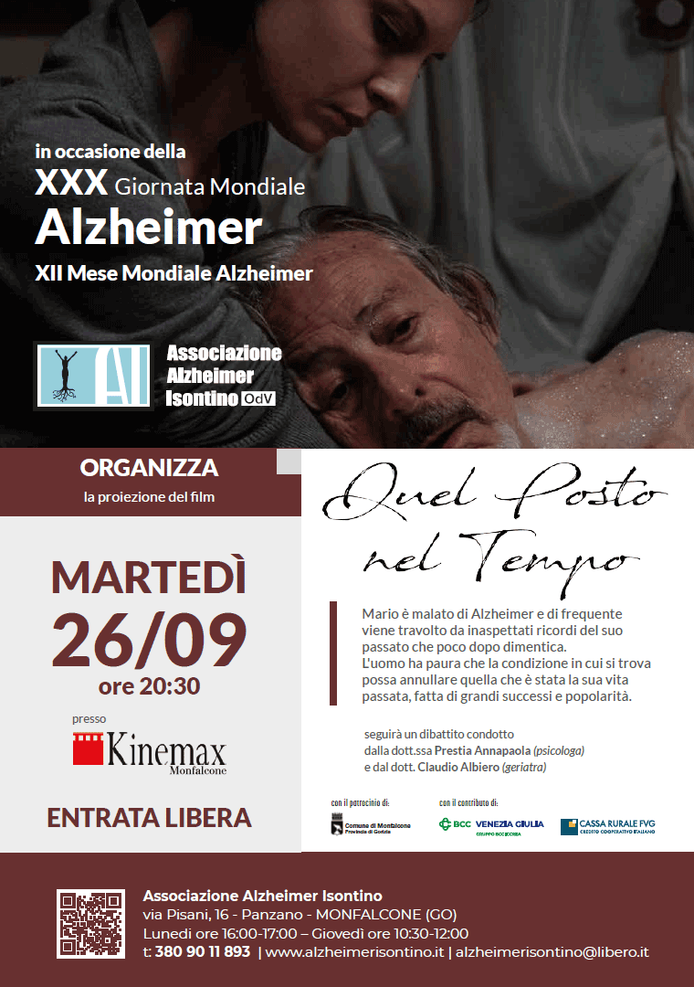 Film sull'Alzheimer: Quel posto nel tempo